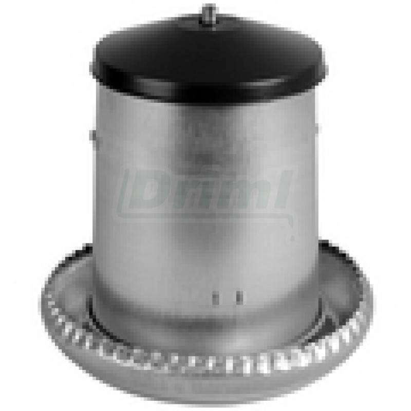 Tubusové krmítko pozinkované s víkem  5 kg