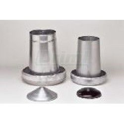 Tubusové krmítko pozinkované s víkem  5 kg