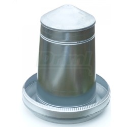 Tubusové krmítko s víkem, 70 kg, výškově nastavitelné