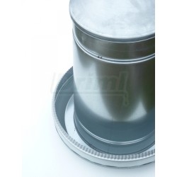 Tubusové krmítko s víkem, 70 kg, výškově nastavitelné