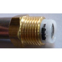 Smáčecí ventil 1/2 nerez/mosaz, dlouhý kolík