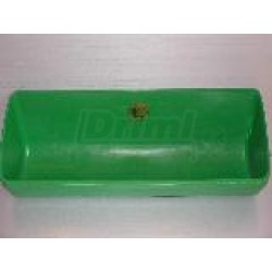 Krmné koryto pro prasata,   vhodné i pro ovce, kozy atd.    77 cm, 10 l, hloubka 284 mm, zelené