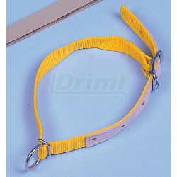 Obojek pro ovce a kozy, nylon, žlutý