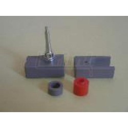 Vložka pro ušní značky pro ovce, originál + duplikát, šedá