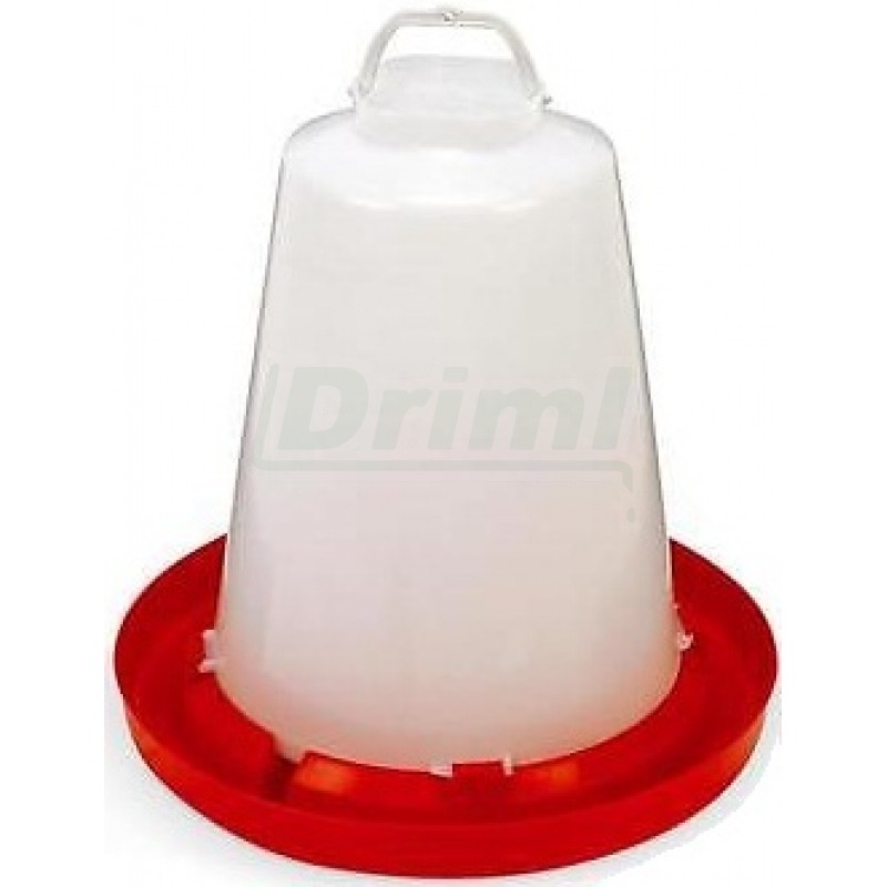 Překlopná napaječka s bajonetem 15l, se šroubením ve dně k napouštění