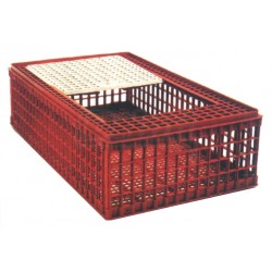 Přepravní box vyšší 96x57x33cm, pro drůbež, 2x dvířka