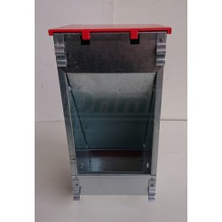 Zásobník na granule a zrno s víkem vnější 1 oddíl