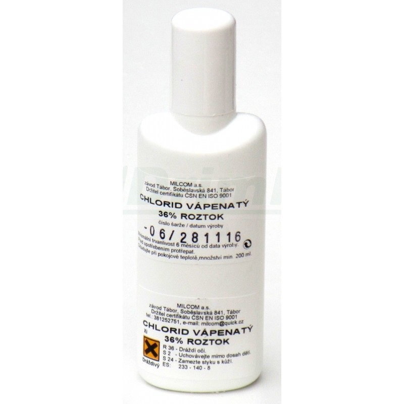Chlorid vápenatý 36 % roztok  200ml