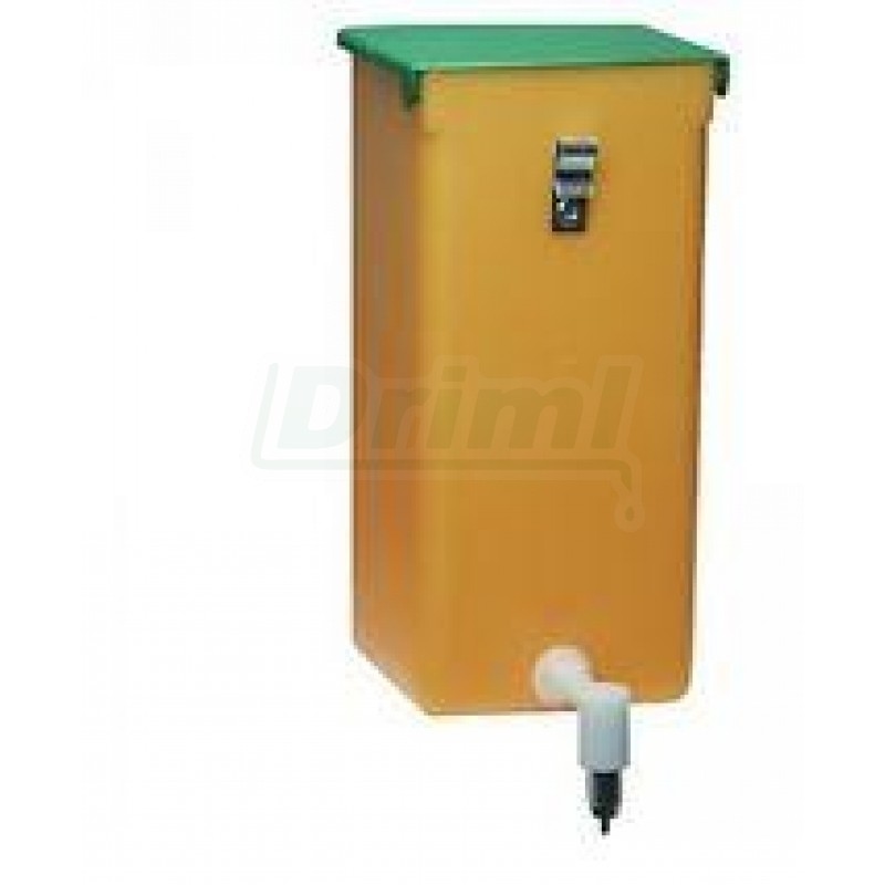 Napaječka závěsná   1 litr, s kolínkem a niplem, oranžová, made in Germany