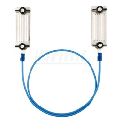 Propojovací kabel na pásku elektrických ohradníků, 60 cm, nerez