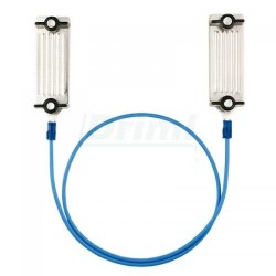 Propojovací kabel na pásku elektrických ohradníků, 60 cm, nerez