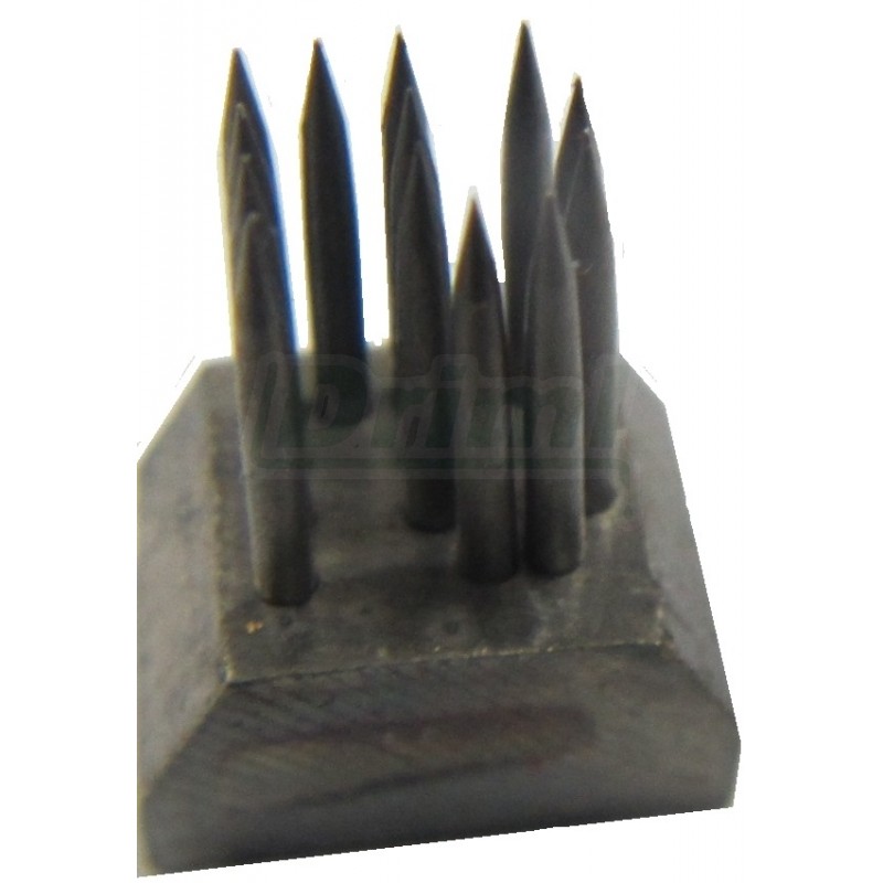 Tetovací znaky ČÍSLICE  0 - 9,  4 mm