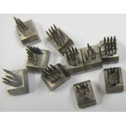 Tetovací znaky ČÍSLICE  0 - 9,  4 mm