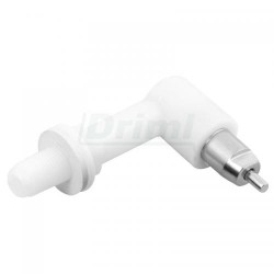 Nipl nerezový s  kolínkem a s těsněním pro krabičkové napaječky