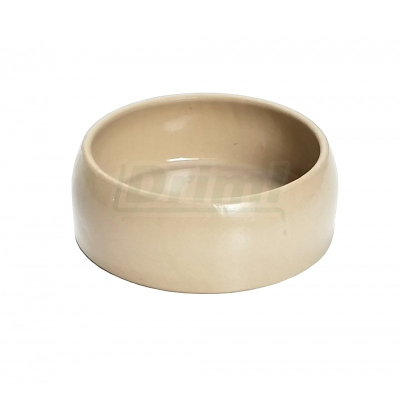 Keramická miska 0,25 l béžová, glazovaná