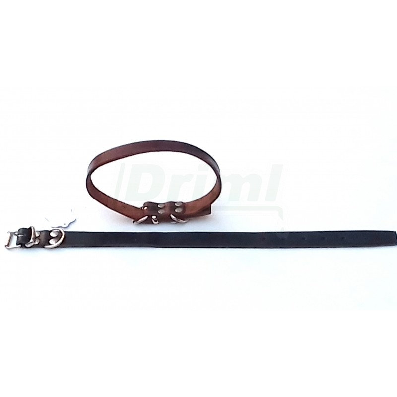 Obojek kožený , délka 60 cm, šířka 3 cm