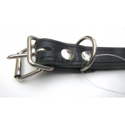 Obojek kožený , délka 60 cm, šířka 3 cm