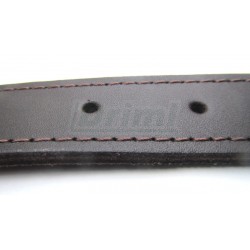 Obojek kožený, délka 65 cm, šířka 2,4cm