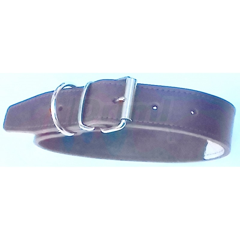 Obojek kožený , délka 65 cm, šířka 3 cm