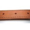 Obojek kožený , délka 65 cm, šířka 3 cm