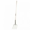 Vidle na hnůj kované - 4 zuby, s násadou, ERNTEKÖNIG