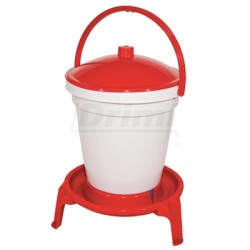 Kbelíková napáječka s plovákem 18 l na nohách celoplastová