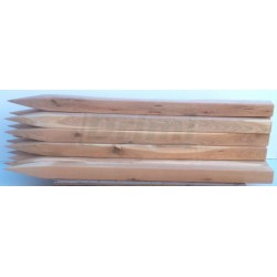 Kůl  dubový hranol  8 x 8cm, délka 150cm