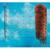Síť ohradníková OVI  90cm, ORANŽOVÁ, dvojitá špice