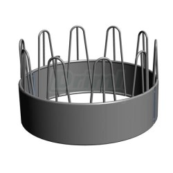 Příkrmiště kruhové, o 170cm, plné, rozevíratelné, pozinkované