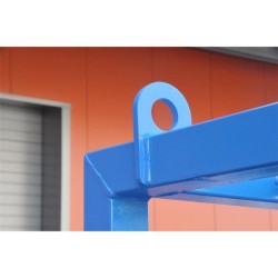 Klec fixační s čelem Priefert a košem