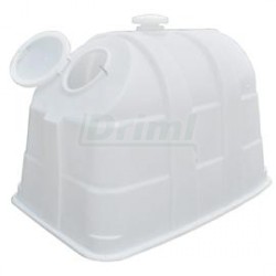 Bouda pro telata - velká  (195×135×135 cm) bílá