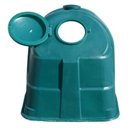 Bouda pro telata - velká  (195×155×135 cm) zelená