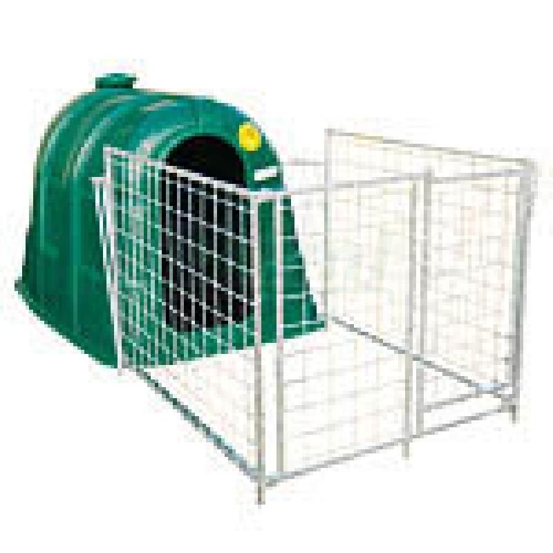 Ohrádka k boudě pro telata s dvířky