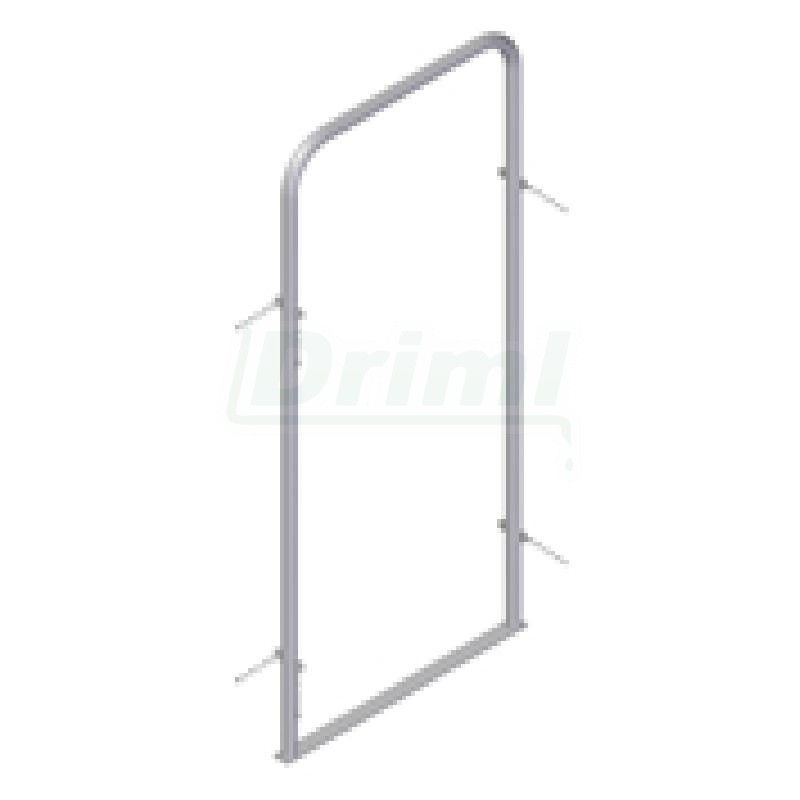 Rozpěrný rám vnitřní pro manipulační uličku 186 x 77 cm,