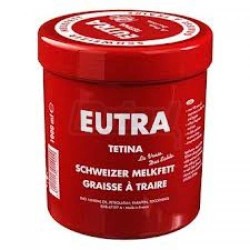 EUTRA TETINA - péče o vemeno 1000 ml, pravý švýcarský mléčný tuk bez chuti a zápachu, neomezená životnost