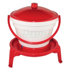 Kbelíková napaječka s plov.12l na nohách