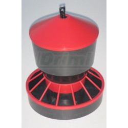 Závěsný plastový zásobník  na 6kg krmiva