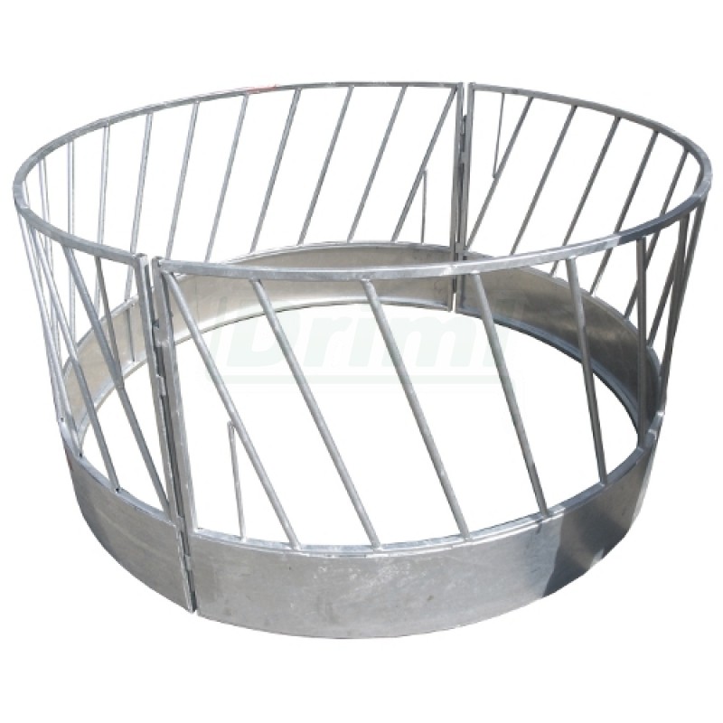 Krmelec pro ovce kruhový, průměr 170 cm, šikmé  příčky, výška 120cm