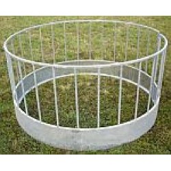 Krmelec pro ovce kruhový, výška 90cm,  28 míst, rovné příčky. průměr 170cm