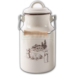 Konvička na mléko smalt 2l