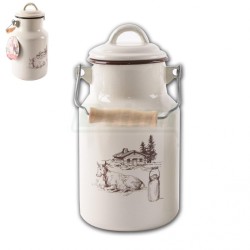 Konvička na mléko smalt 2l