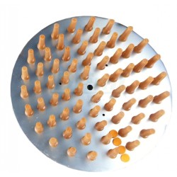 Škubačka drůbeže karuselová BRM 1600 (do 10 kg) na kachny do 2 kg a hrabavou drůbež