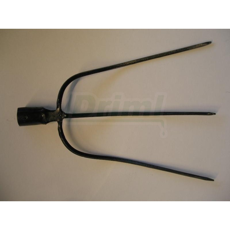 Vidle 3 hroté, lakované, široké 26 cm, Bavorky, Standard