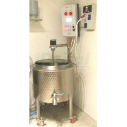 Šaržový paster - sýrařský kotel MSKD 110 do 90°C, 9 kW