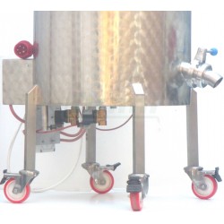 Šaržový paster - sýrařský kotel MSKD 110 do 90°C, 9 kW