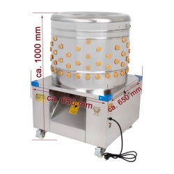 Škubačka drůbeže karuselová BRM 1800  na  kachny a veškerou hrabavou drůbež