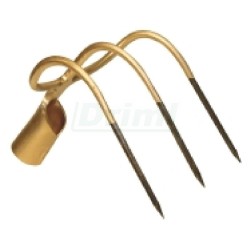 Kopáč 3 zubý, kovaný,TOP