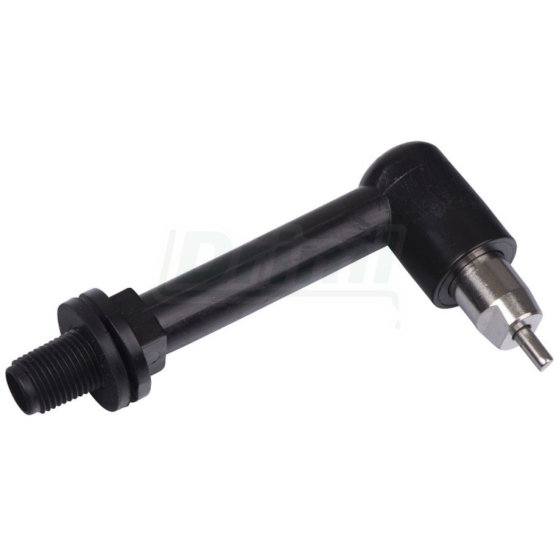 Nipl svislý s plastovým kolínkem prodloužený