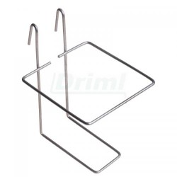 Drátěný držák napáječek možnost umístění vně i uvnitř klece