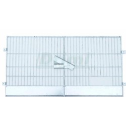 Dvířka dvojitá žárově zinkovaná 900x480 mm